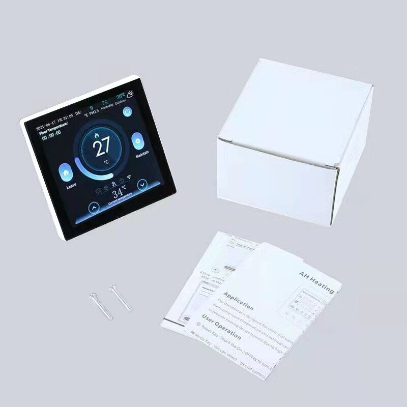 Thermostat  cran couleur LCD WiFi intelligent Thermostat d... - 6