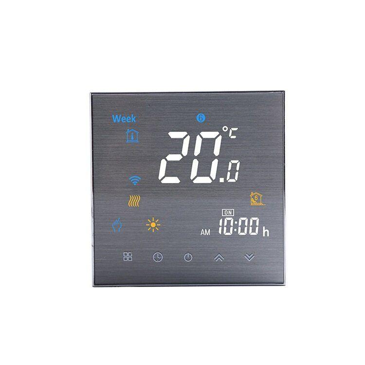 Thermostat Interieur Panneau de contrôleur de température de Chauffage par  Le Sol de l'eau de Thermostat d'intérieur d'affichage à Cristaux liquides  Intelligent de Thermostat d'ac220v pour l'usage : : Cuisine et  Maison