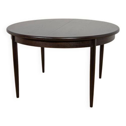 Table Manger Ronde En Teck Du Milieu Du Sicle De Gplan Royaumeuni Annes 1960 Marron