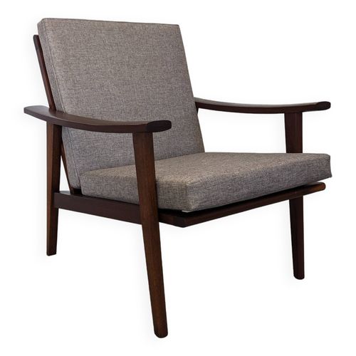Fauteuil Scandinave En Teck Annes 5060 Bois