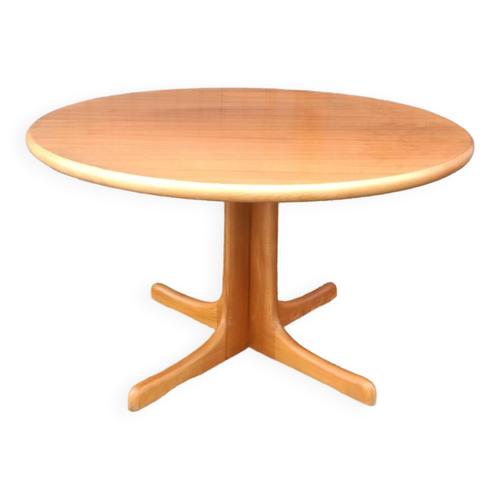 Table Ronde Scandinave Extensible Bois