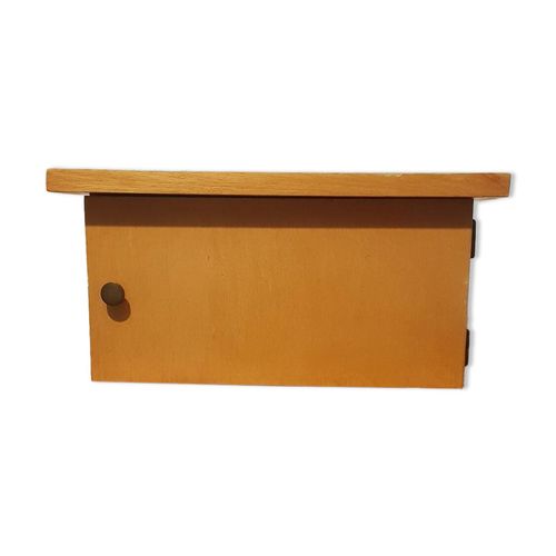 Table De Nuit Vintage En Bois Clair Bois