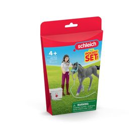 Pocket Set Mini Monde  Mme Kramer Et Son Poulain