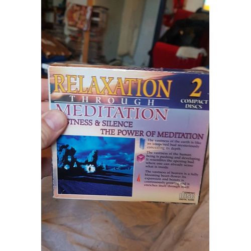 Coffret 2 Cd Relaxation Through Meditation Vastness Power
