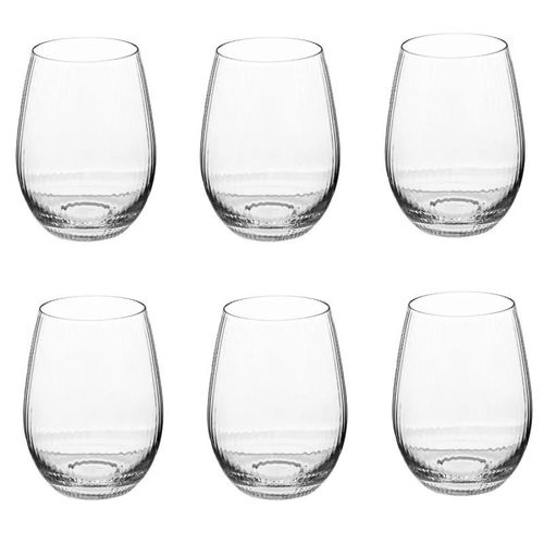 Lot De 6 Verres À Eau "Midnight Garden" 54cl Transparent