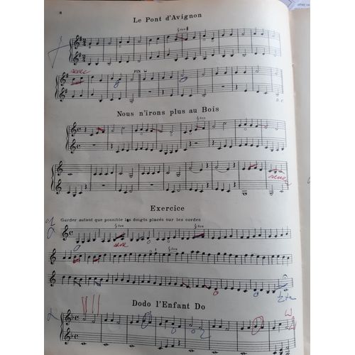Méthode De Violon Élémentaire Et Progressive (Léon Zighera) - Violon