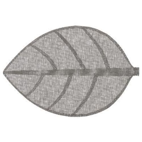 Set De Table Feuille Gris