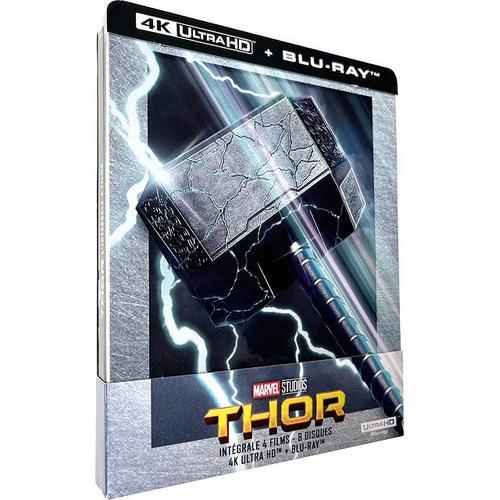 Thor - Intégrale 4 Films - Édition Spéciale Fnac - Boîtier Steelbook - 4k Ultra Hd + Blu-Ray