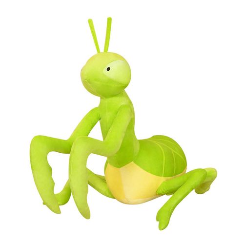 Mantis Doll Fully Filled Soft Stuffed Elastic High Simulation Companion Children Room Funny Mantis Plush Toy Pillow Birthday Gift