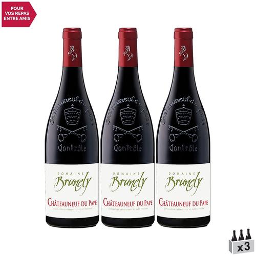 Domaine Brunely Châteauneuf-Du-Pape Rouge 2020 X3