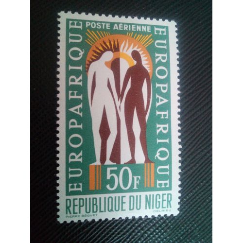 Timbre Niger Y T Pa 30 Europafrique 1963 ( 061206 )*