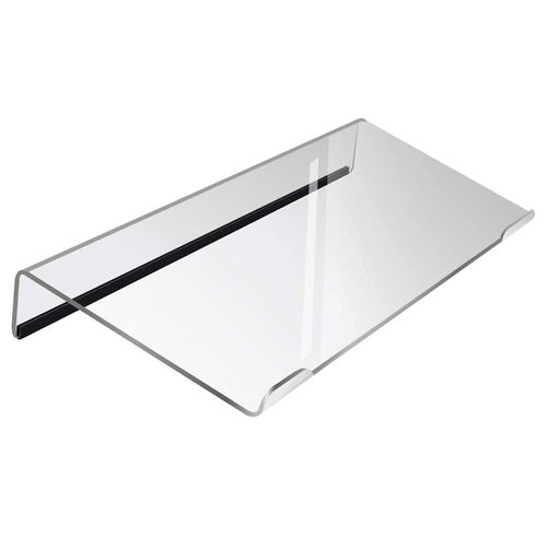 Acrylic Computer Keyboard Stand 78-Keys Keyboard Riser Lift Tray Non-slip Transparent Desktop Keyboard Holder Computer Accessories Office Supplies KAE