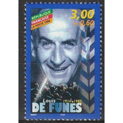 Louis De Funes, Personnages Celebres, Acteurs Du Cinema Francais. Timbre Neuf** 1998 N° 3190