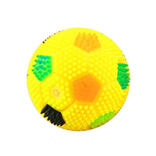 Led Flashing Bouncing Music Hedgehog Soccor Ball Football Squeeze Kids Toy Gift Kaesi