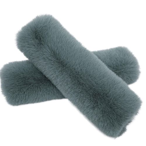 1 Pair Seat Belt Cover Comfortable Soft Fluffy Universal Car Seat Belt Pad Cushion Vehicle Supplies Kaesi