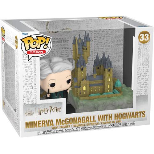 Figurine Funko Pop - Harry Potter N°33 - Minerva Mcgonagall Avec Poudlard (65655)