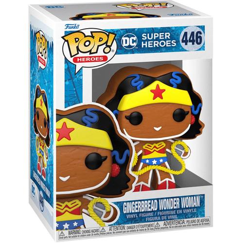Dc Comics Holiday 2022 - Figurine Pop! Wonder Woman 9 Cm
