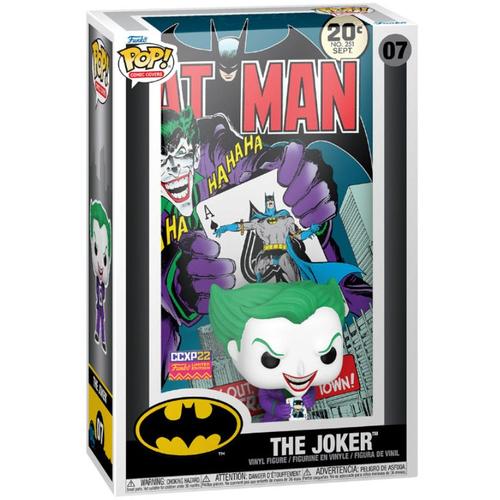 Figurine Funko Pop - Batman [Dc] N°07 - Le Joker - Comic Cover (65349)