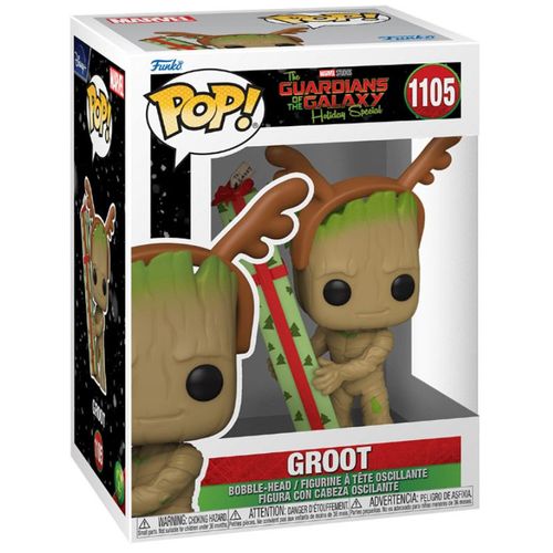 Guardians Of The Galaxy Holiday - Figurine Special Pop! Groot 9 Cm