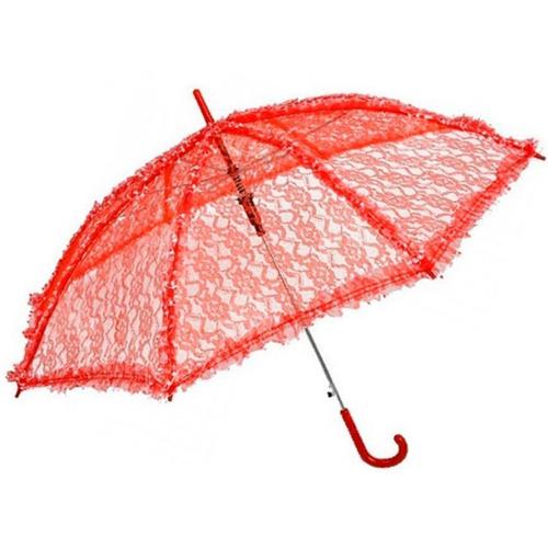 Parapluie Dentelle Rouge