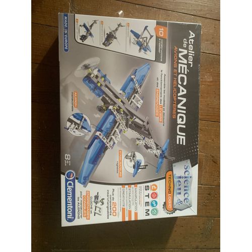 Atelier De Mécanique Avions Et Hélicoptères Clémentoni Sciences Et Jeu