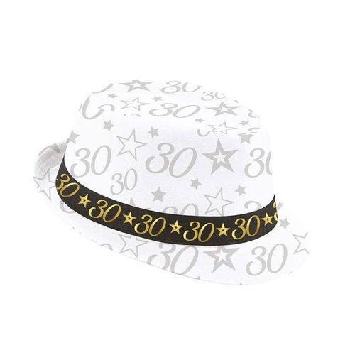 Casquette Gangster Blanche 30 Ans