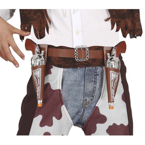 Deux Holsters Avec 20 Cm Cowboy Guns