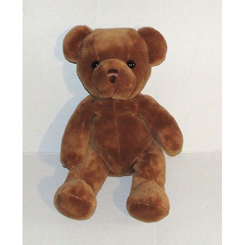 Doudou Ours Marron Cmp - Peluche Ourson 27 Cm