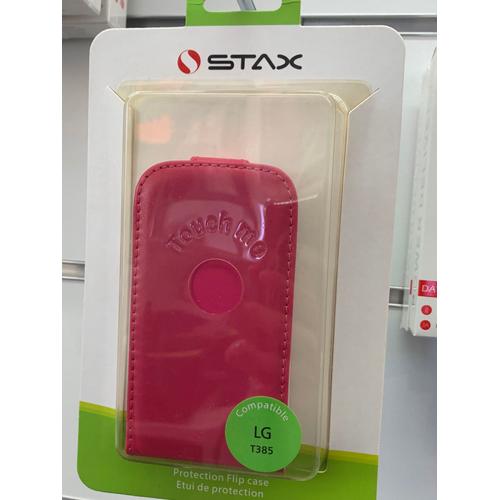 Etui De Protection Stax Compatible Lg T385