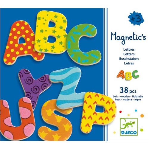 Magnetic's 38 Big Letters Djeco