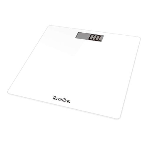 Pese Personne Elec Plateau Verre Blanc