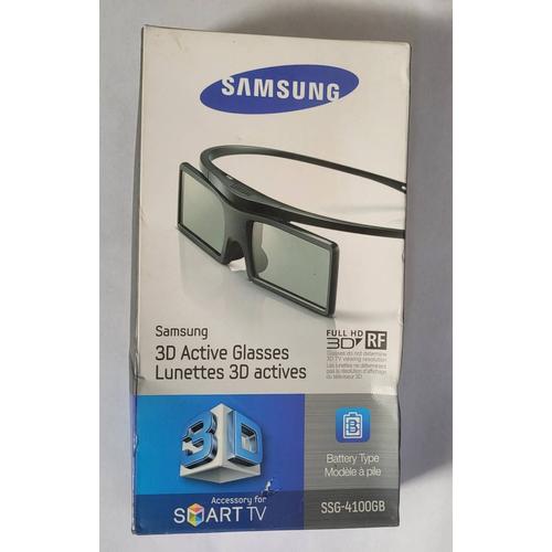 Samsung 3D Active Glasses, SSG-4100GB 3D for Smart TV