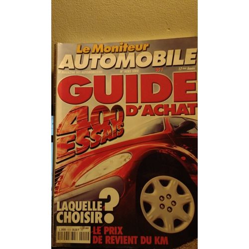 Le Moniteur Automobile Guide D'achat 2000 2001