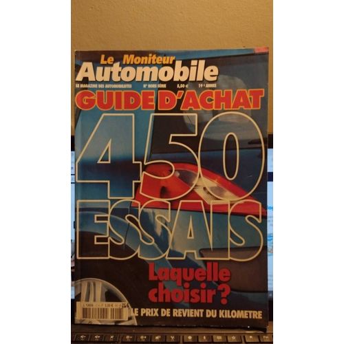 Le Moniteur Automobile Guide D'achat 2002 2003