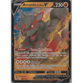 Carte Pokemon - Arcanin De Hisui V - 090/195 - Ultra-Rare - Eb12 Tempete Argentee -