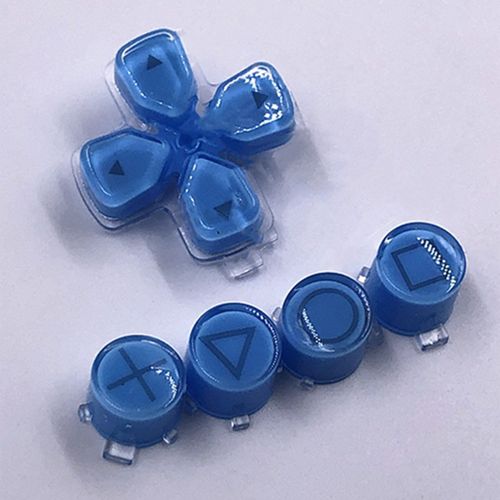Bouton Cristal De La Manette De Jeu Abxy Bouton À Fonction Croisée Pièce De Rechange Pour Poignée De Jeu Ps5 (Bleu Ciel)