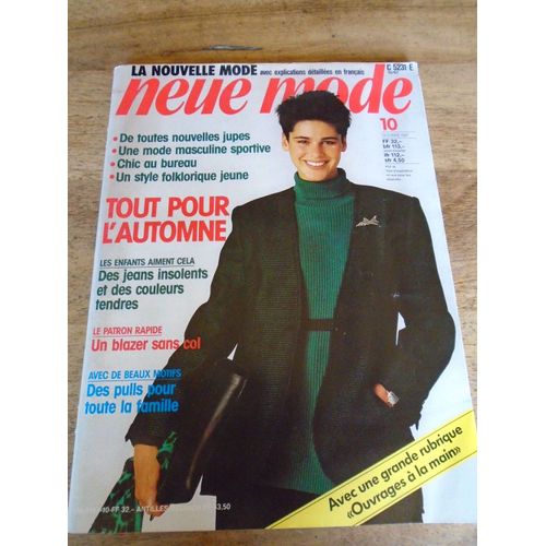 Neue Mode Octobre 1987