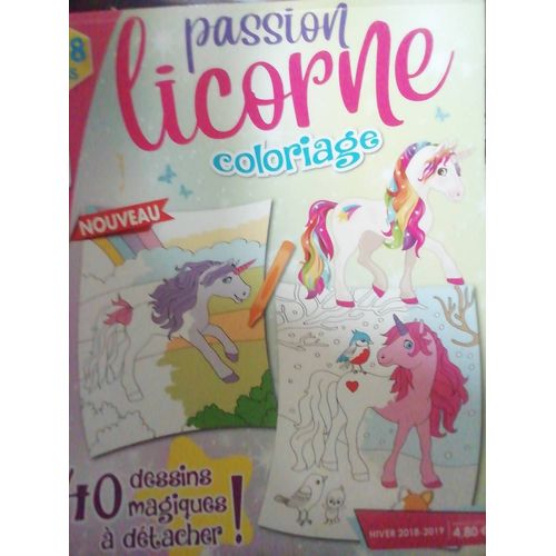 Passion Licorne Coloriages 