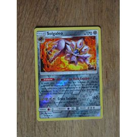 Carte Pokemon Solgaleo Brillante 170 Pv 142/236 Soleil Et Lune Éclipse Cosmique