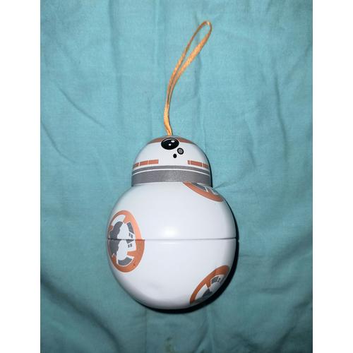 Bb 8 Boite De Rangement Boule De Noel Cadeau Enfant Star Wars À Suspendre Collection Disney 7 Cm