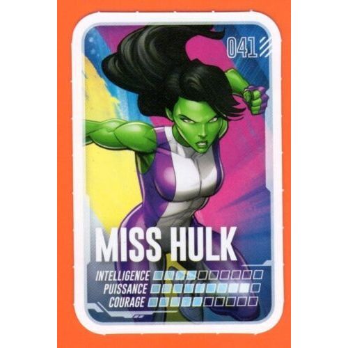 Carte Marvel Miss Hulk N°041 Leclerc 2022