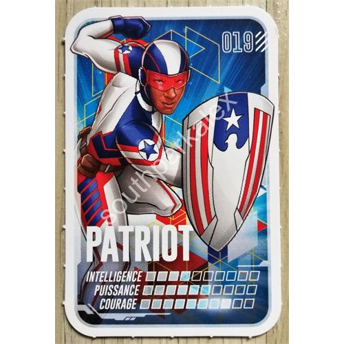 Carte Marvel Patriot N°019 Leclerc 2022