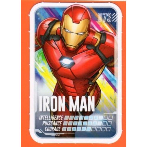 Carte Marvel Iron Man N°073 Leclerc 2022
