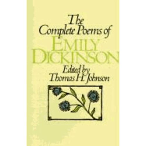The Complete Poems Of Emily Dickinson