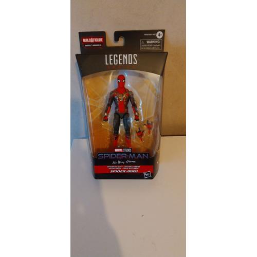 Marvel Legends Series Spider-Man En Costume Combiné, Figurine De Collection De 15 Cm Et 2 Accessoires