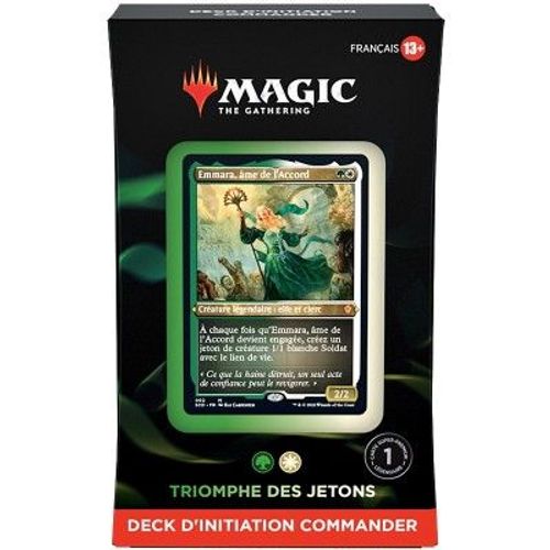 Magic Deck Commander D'initiation - Triomphe Des Jetons