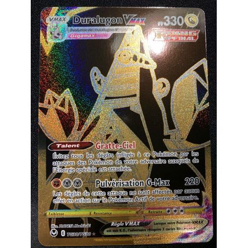 Duralugon VMAX - TG30/TG30 - Poing Final Secrète Gold - Carte Pokémon  Tempête Argentée EB12 - DracauGames