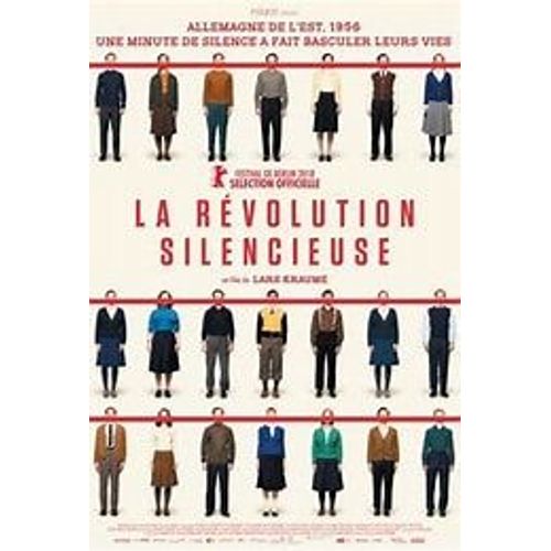 Affiche De Cinema Pliee (120x160cm) La Révolution Silencieuse