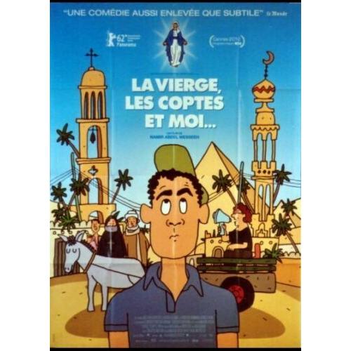 La Vierge, Les Coptes Et Moi - Affiche Originale De Cinéma - Format 120x160 Cm - Un Film De Namir Abdel Messeeh Avec Siham Abdel Messeeh - Année 2012