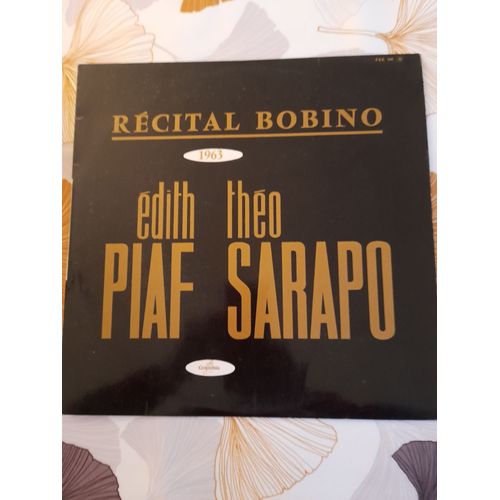 33 T Edith Piaf Et Théo Sarapo Récital Bobino 1963